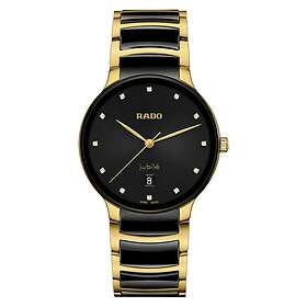 RADO R30022742 Centrix Diamond (39,5mm) Black Dial Black Watch