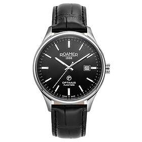 Roamer 983983 41 85 05 Optimus Automatic Black Dial Watch