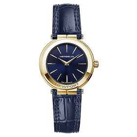Herbelin 16922P15BL Newport Slim (32mm) Blue Dial Blue Watch