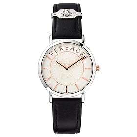 Versace VEK400721 ESSENTIAL (36mm) White Dial Black Watch