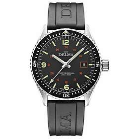 Delma 41501.708.6.034 Cayman Field Quartz Black Dial Watch