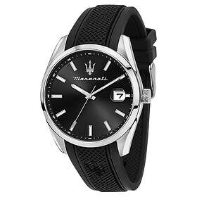 Maserati R8851151004 Men's Attrazione (43mm) Black Dial Watch