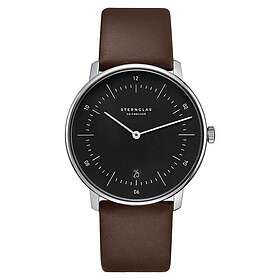 STERNGLAS S01-NA03-PR04 Naos Quartz (38mm) Black Dial Watch
