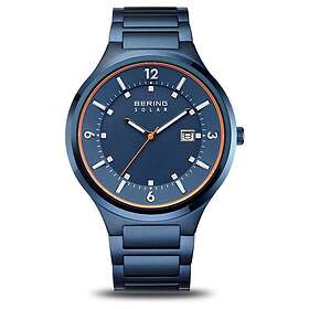 Bering 14442-797 Solar Men's (42mm) Blue Dial Blue Watch