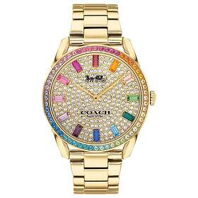 Coach 14503657 Women's Preston Gold Plated Steel Bracelet Watch