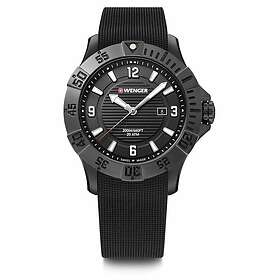 Wenger 01,0641.134 Seaforce 43mm Black Rubber Strap Watch