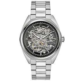 Bulova 96A293 Men's Automatic Skeleton Dial Stainless Watch