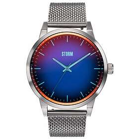 Storm 47487/LB Styro Lazer Blue Steel Mesh Bracelet Watch