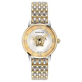 Versace VE2R00222 LA MEDUSA (38mm) Silver Dial Two-Tone Watch