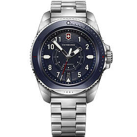 Victorinox 241978 Journey 1884 (43mm) Blue Dial Stainless Watch