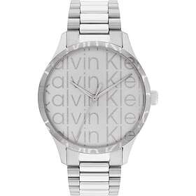 Calvin Klein 25200342 Iconic (42mm) Silver Logo Dial Watch