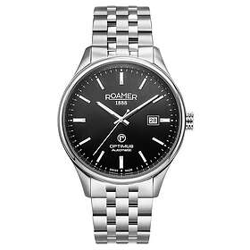 Roamer 983983 41 55 50 Optimus Automatic Black Dial Watch