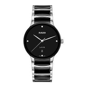 RADO R30021712 Centrix Diamonds (39.5mm) Black Dial Black Watch