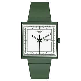 Swatch SO34G700 Bioceramic What If... Green (33,25mm) White Watch