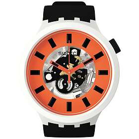 Swatch SB03M104 ORACK Big Bold Bioceramic Orange Watch