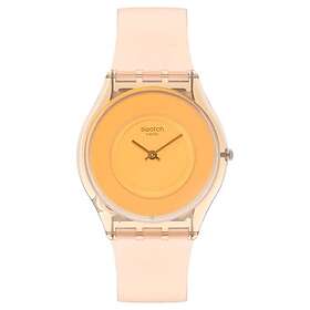 Swatch SS08P102 PASTELICIOUS PEACHY (34mm) Orange Dial Watch