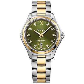 Ebel 1216548 Discovery Lady 11 Diamonds (33mm) Green Dial Watch