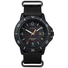 Timex TW2U30300 Men's Expedition Gallatin Solar Black Dial Watch