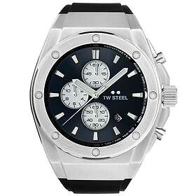 TW Steel CE4100 CEO Tech Chronograph (44mm) Black Dial Watch
