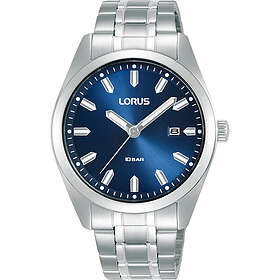 Lorus RH973PX9 Sports Date 100m (39mm) Blue Sunray Dial Watch
