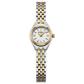 Rotary LB05126/70 Balmoral White Dial Two-Tone Stainless Watch
