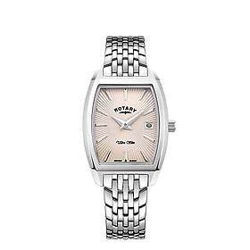 Rotary LB08015/90 Women's Ultra Silm (25mm) Pink Dial Watch