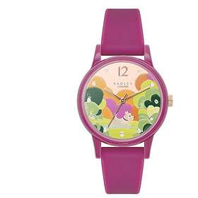 Radley RY21606-It! Dog Scene Dial Pink Silicone Watch
