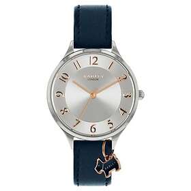 Radley RY2965 Saxon Road Navy Leather Strap Silver Dial Watch