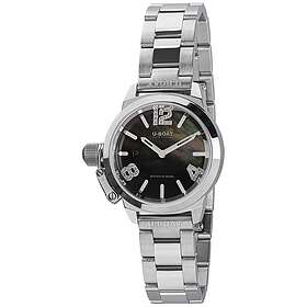 U-Boat 8899 Classico 30mm Black Mother of Pearl Watch