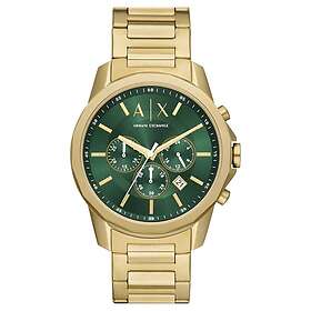 Armani Exchange AX1746 Men's (44mm) Green Chronograph Dial Watch