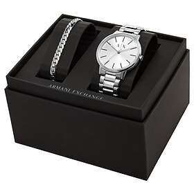 Armani Exchange AX7138SET Stainless Steel and Bracelet Watch