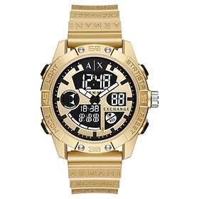 Armani Exchange AX2966 Men's Gold Hybrid Dial Gold Watch