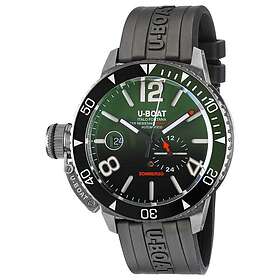 U-Boat 9520 Sommerso Ghiera Ceramica (46mm) Green Black Watch