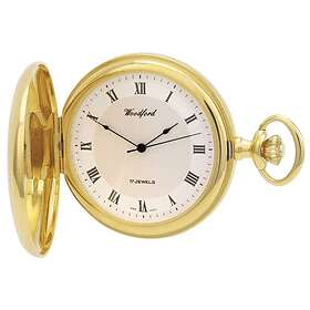 Woodford 1028 Full Hunter Gold Plated Pocket Watch