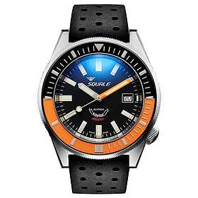 Squale MATICXSC.NT-CINTRB22 Matic Satin Orange (44mm) Black Watch