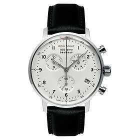 Iron Annie 5096-1 Bauhaus Chrono White Dial Black Watch