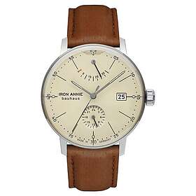Iron Annie 5060-5 Bauhaus Automatic Light Brown Leather Watch