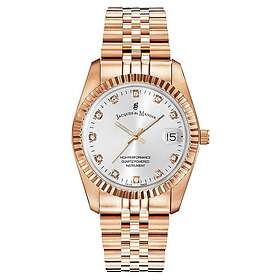 Jacques Du Manoir NRO.15 Inspiration 36mm Silver Dial Watch