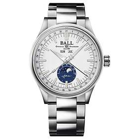 Ball Company NM3016C-S1J-WH Engineer II Moon Calendar Watch