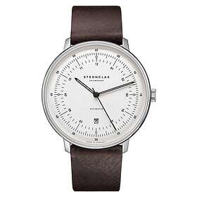 STERNGLAS S02-HH10-VI11 Hamburg Automatic (42mm) White Dial Watch