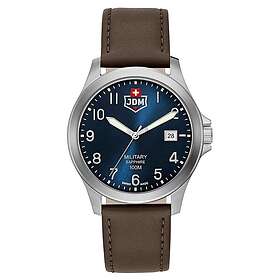 JDM Military JDM-WG001-03 Alpha I (40mm) Blue Dial Brown Watch