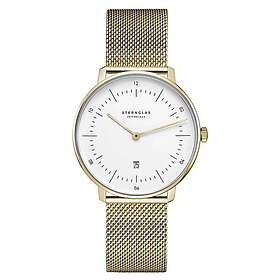 STERNGLAS S01-ND02-MI07 Naos XS Quartz (33mm) White Dial Watch