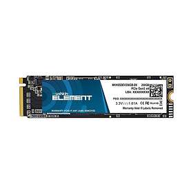 Mushkin MKNSSDEV256GB-D8 ELEMENT 256 GB SSD PCI Express 3,0 x4 (NVMe) M.2-kort