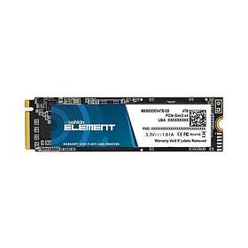 Mushkin MKNSSDEV4TB-D8 ELEMENT 4TB SSD PCI Express 3,0 x4 (NVMe) M.2-kort