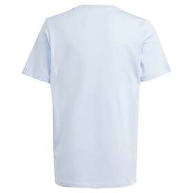 Adidas Messi Short Sleeve T-shirt Blå 7-8 Years Pojke