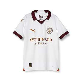 Puma Manchester City Fc 23/24 Away Short Sleeve T-shirt Vit 5-6 Years