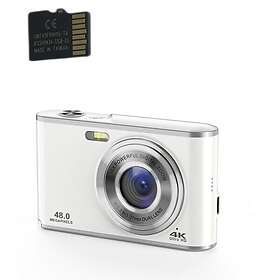 INF Digitalkamera 4K 48MP 16 x zoom webbkamera med 32GB TF-kort