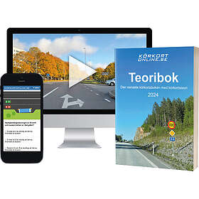Körkortsboken 2024: Teoribok övningsprov online