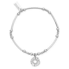 ChloBo SBMNFB3340 Sterling Silver Moon Wave Bracelet Jewellery