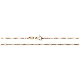 James Moore TH CH436R/20 9ct Rose Gold 20" Twist Rope Chain Jewellery